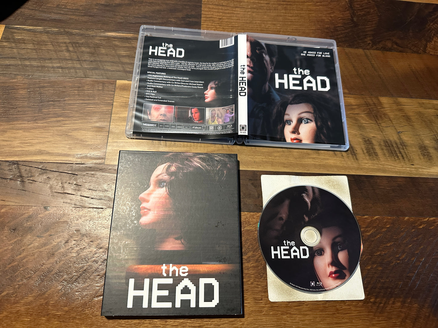 The Head Blu ray-Terror Vision-Slipcover-2019 Classic-