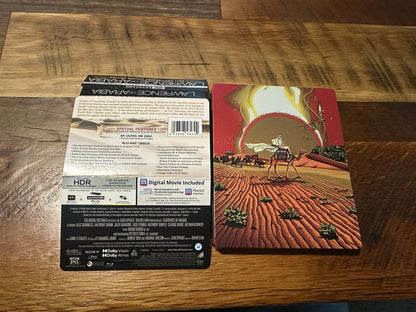 Lawrence Of Arabia (4K Ultra HD/Blu ray, Sony, Steelbook, 60th Ann, No Digital)