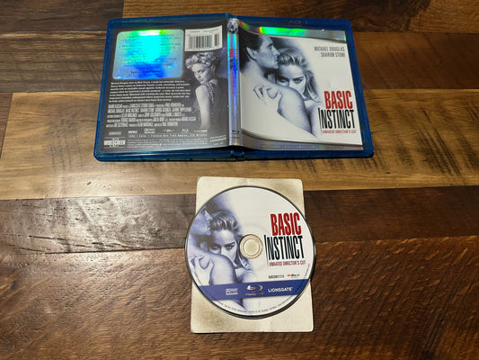 Basic Instinct (Blu ray, Lionsgate, Director’s Cut, Sharon Stone Classic)