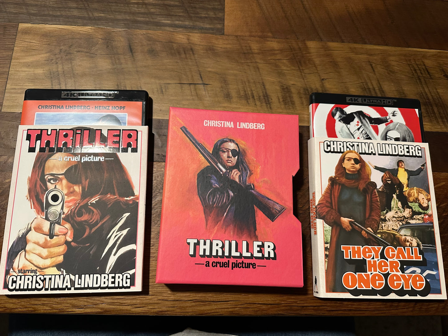 Thriller A Cruel Picture 4K Ultra HD-Vinegar Syndrome-Limited Edition-Boxset-OOP