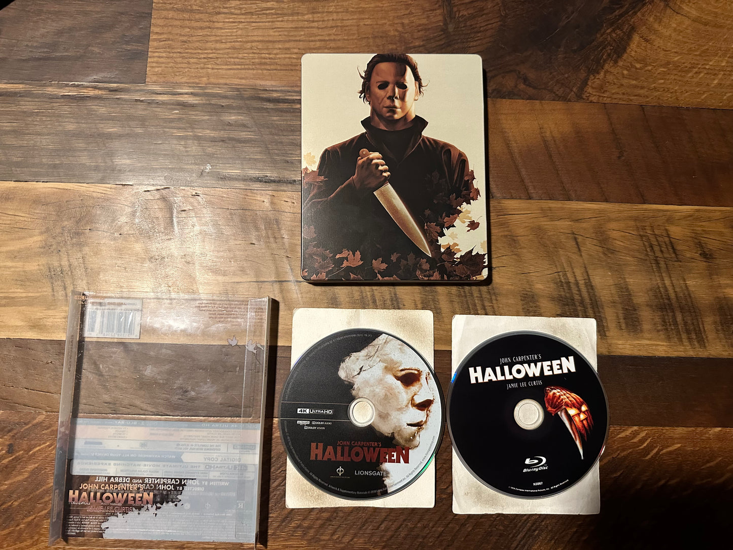 Halloween 1978 4K Ultra HD-Lionsgate-Steelbook-Slipcover-No Digital-