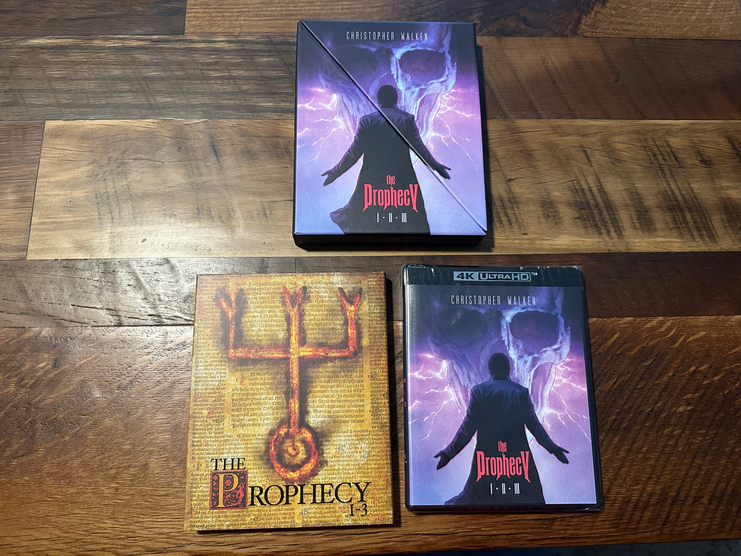 The Prophecy 1-3 (4K Ultra HD, Vinegar Syndrome, Slipcase, NEW/Sealed)