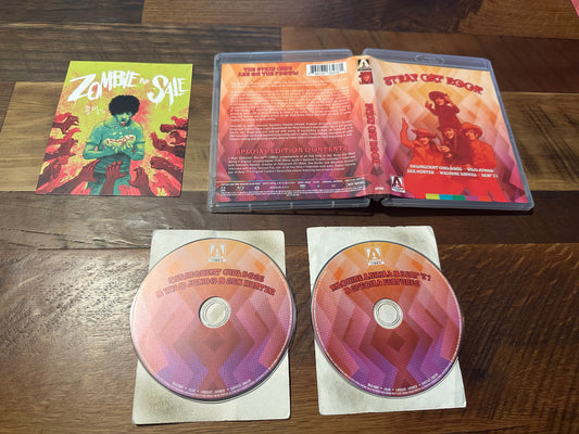 Stray Cat Rock Blu ray*Arrow Video*US Release*Special Edition*2 Disc*Widescreen*