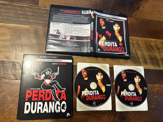 Perdita Durango 4K Ultra HD/BLU RAY-Severin Films-Slipcover-2 Disc