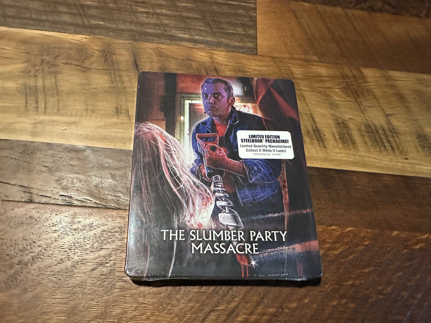 The Slumber Party Massacre Blu ray-Scream Factory-Steelbook-Limited Ed-NEW