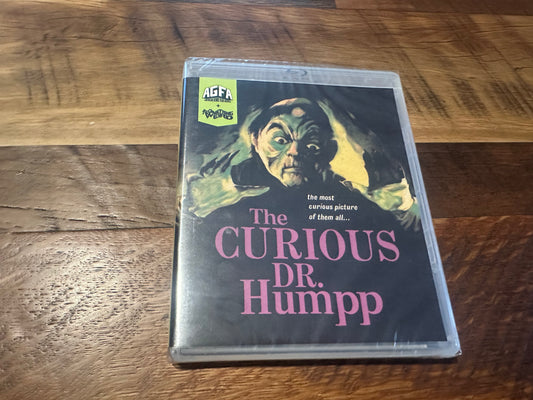 The Curious Dr. Humpp Blu ray-Vinegar Syndrome-60’s Horror-NEW