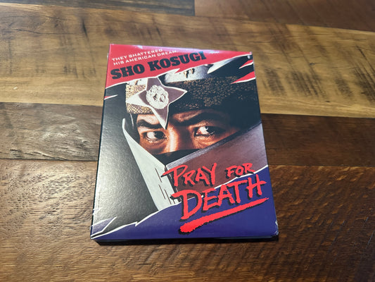 Pray For Death (Blu ray, Kino Lorber, 80’s Classic, Slipcover, NEW/Sealed)