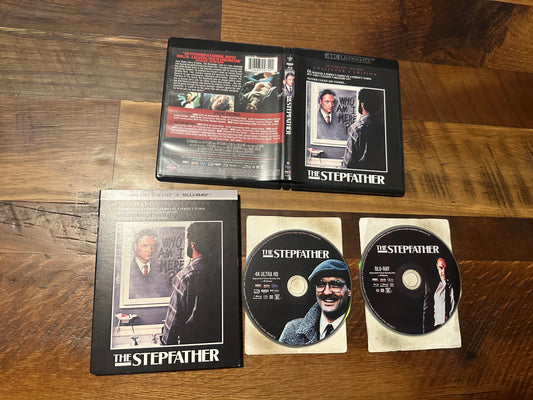 The Stepfather (4K Ultra HD/Blu ray, Scream Factory, Slipcover, 2 Disc)