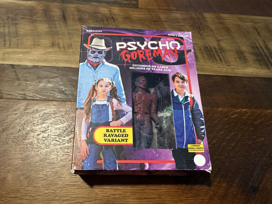 Psycho Gorman Blu ray-Action Figure-Raven Banner-Rare Release-NEW