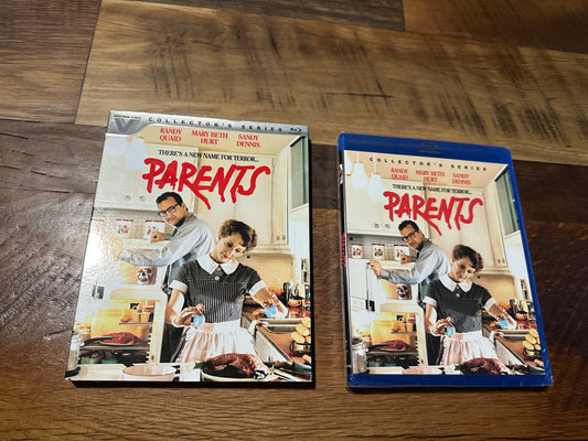 Parents (Blu ray, Vestron Video, Collector’s Series, Slipcover, NEW/Sealed)