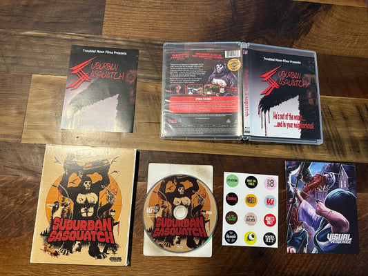 Suburban Sasquatch (Blu ray, Visual Vengeance, OOP Slipcover)