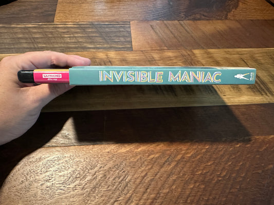 Invisible Maniac (4K Ultra HD, Vinegar Syndrome(Rare Lenticular Slipcover)
