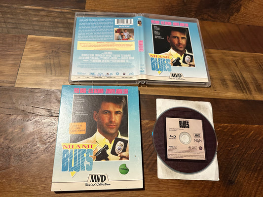 Miami Blues Blu ray-MVD Visual-Slipcover-80’s Classic-Widescreen