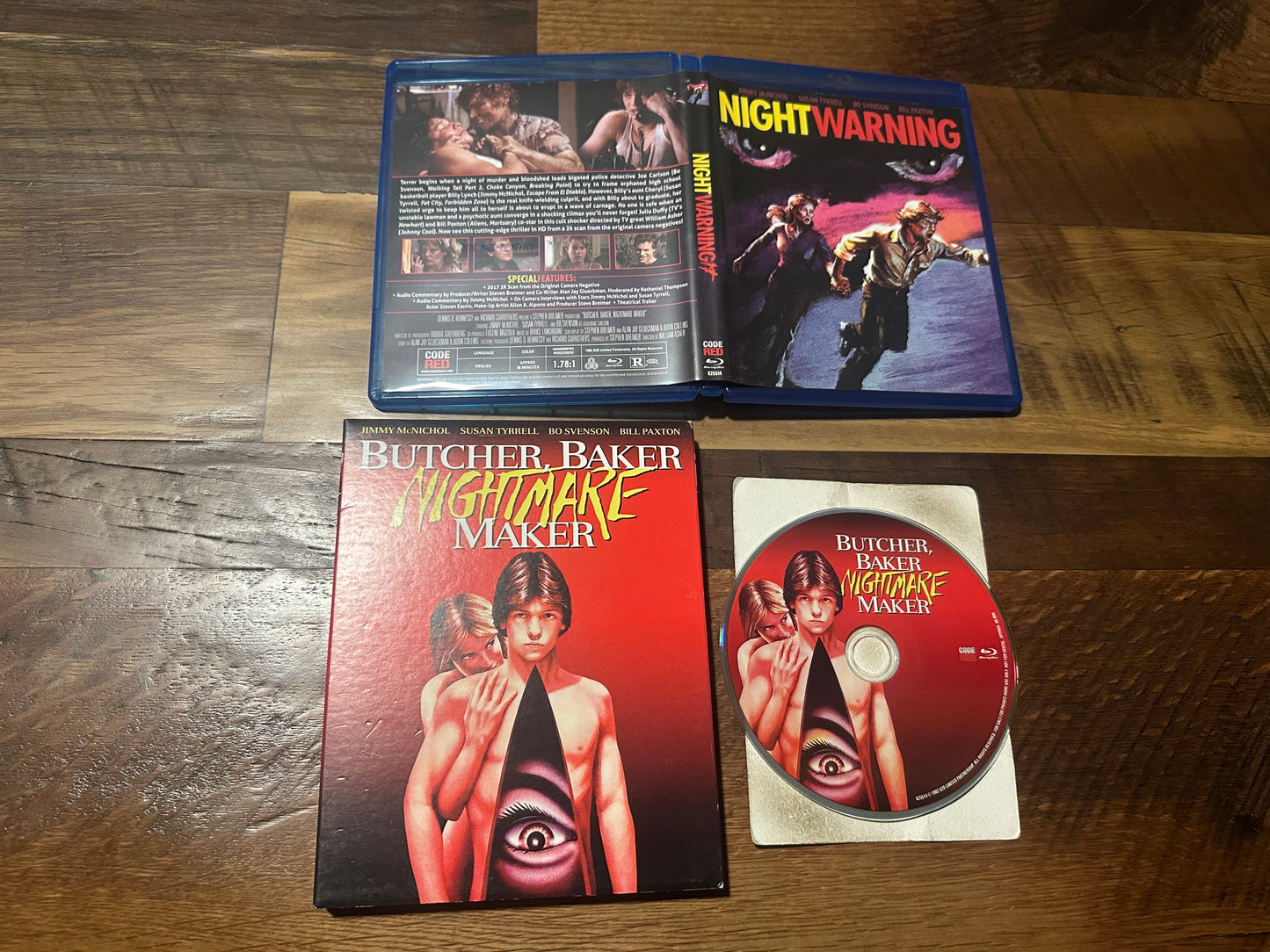 Butcher, Baker Nightmare Maker (Blu ray, Code Red, 80’s Horror, Slipcover)