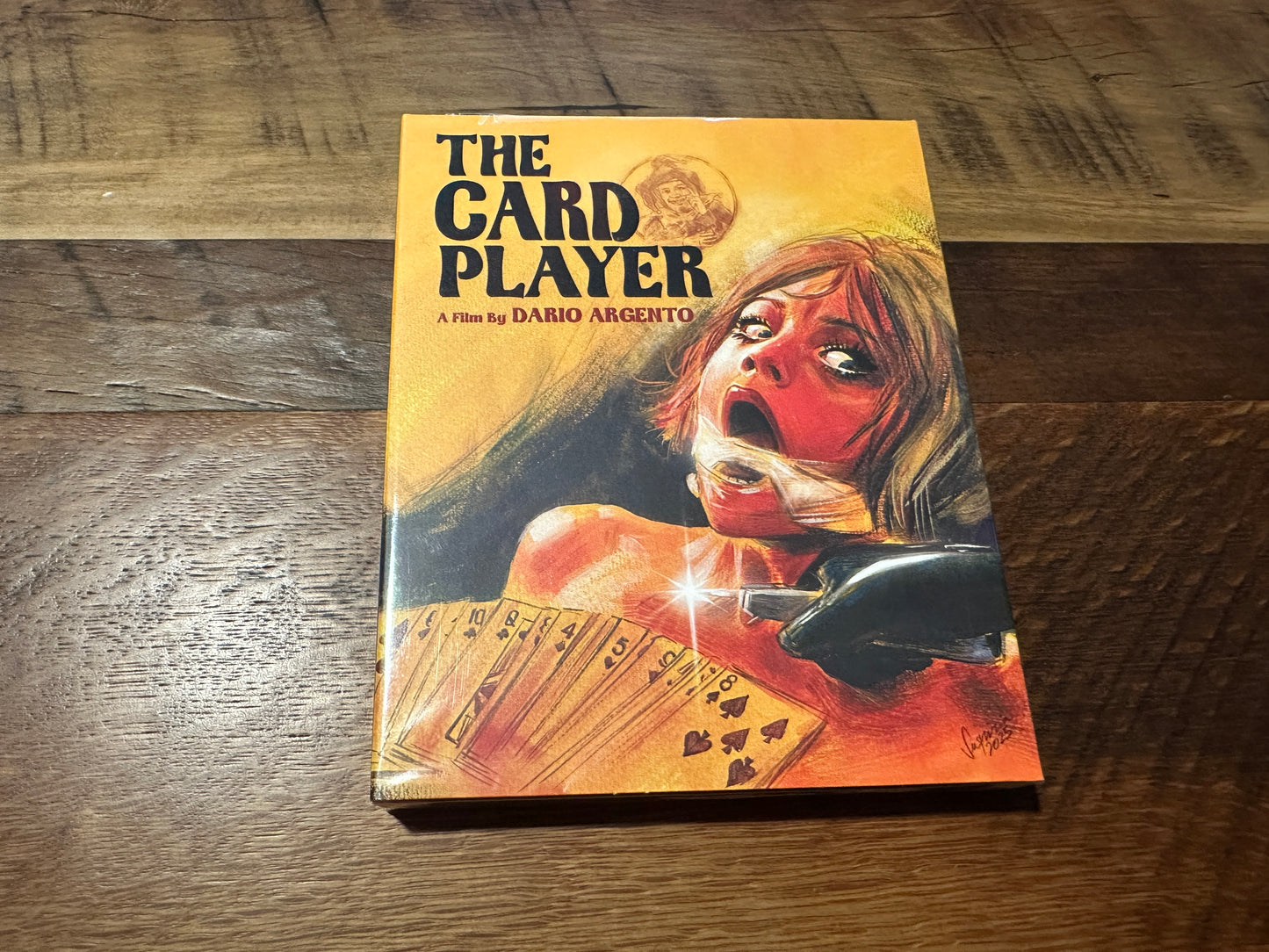 The Card Player (4K Ultra HD, Vinegar Syndrome, Slipcover, Argento, NEW)