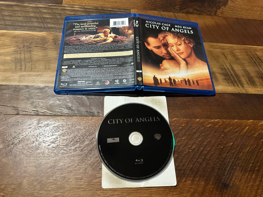 City of Angels (Blu ray, Warner Bros, Nicholas Cage 90’s Classic)