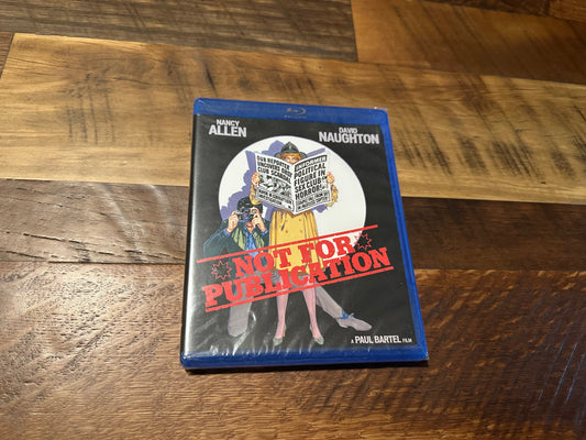 Not For Publication Blu ray-Kino Lorber-80’s Classic-Widescreen-NEW