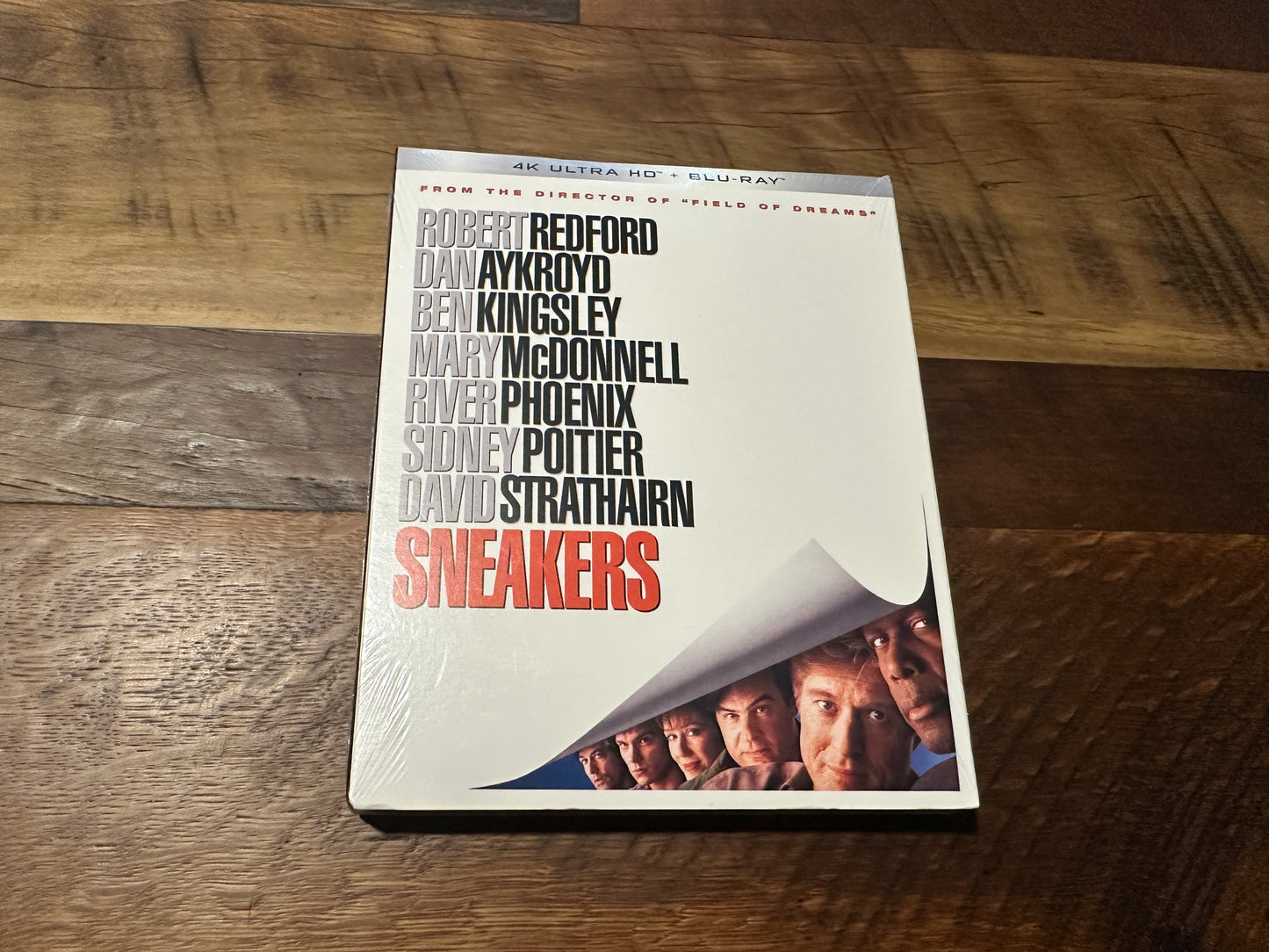 Sneakers (4K Ultra HD/Blu ray, Kino Lorber, 90’s Robert Redford, Slipcover, NEW)