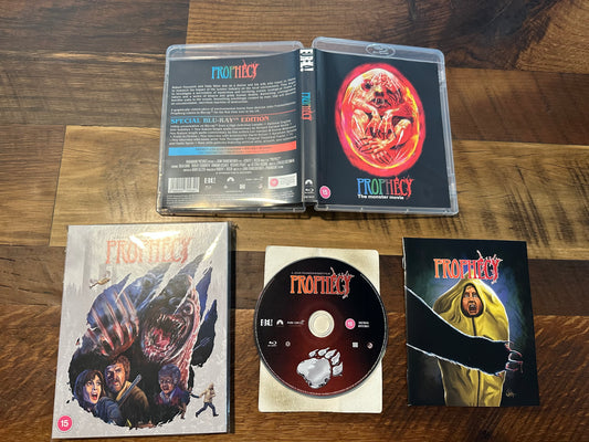 Prophecy Blu ray*Eureka*Slipcover*Region B*Limited Ed*Booklet*