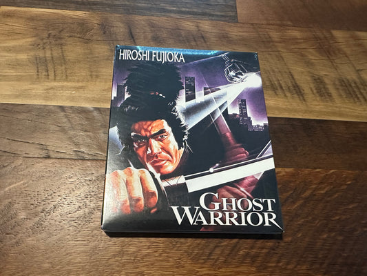 Ghost Warrior Blu ray-Kino Lorber-Slipcover-80’s Classic-Widescreen-NEW