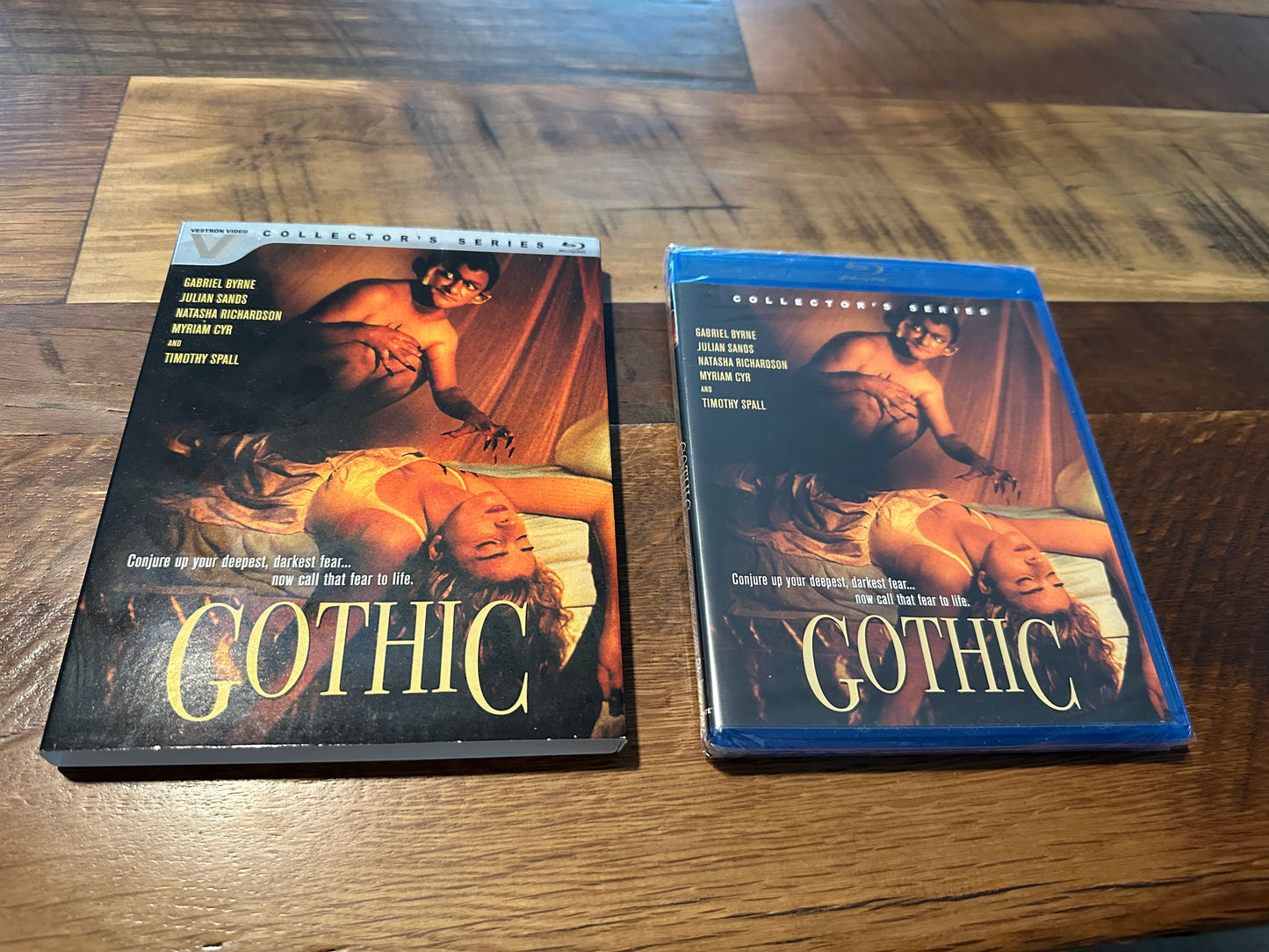 Gothic (Blu ray, Vestron Video, Collector’s Series, 80’s Horror, Slipcover, NEW)
