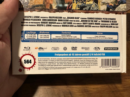 Soldier Blue (Blu ray/DVD, Mediabook, 84 Entertainment, Reg B)