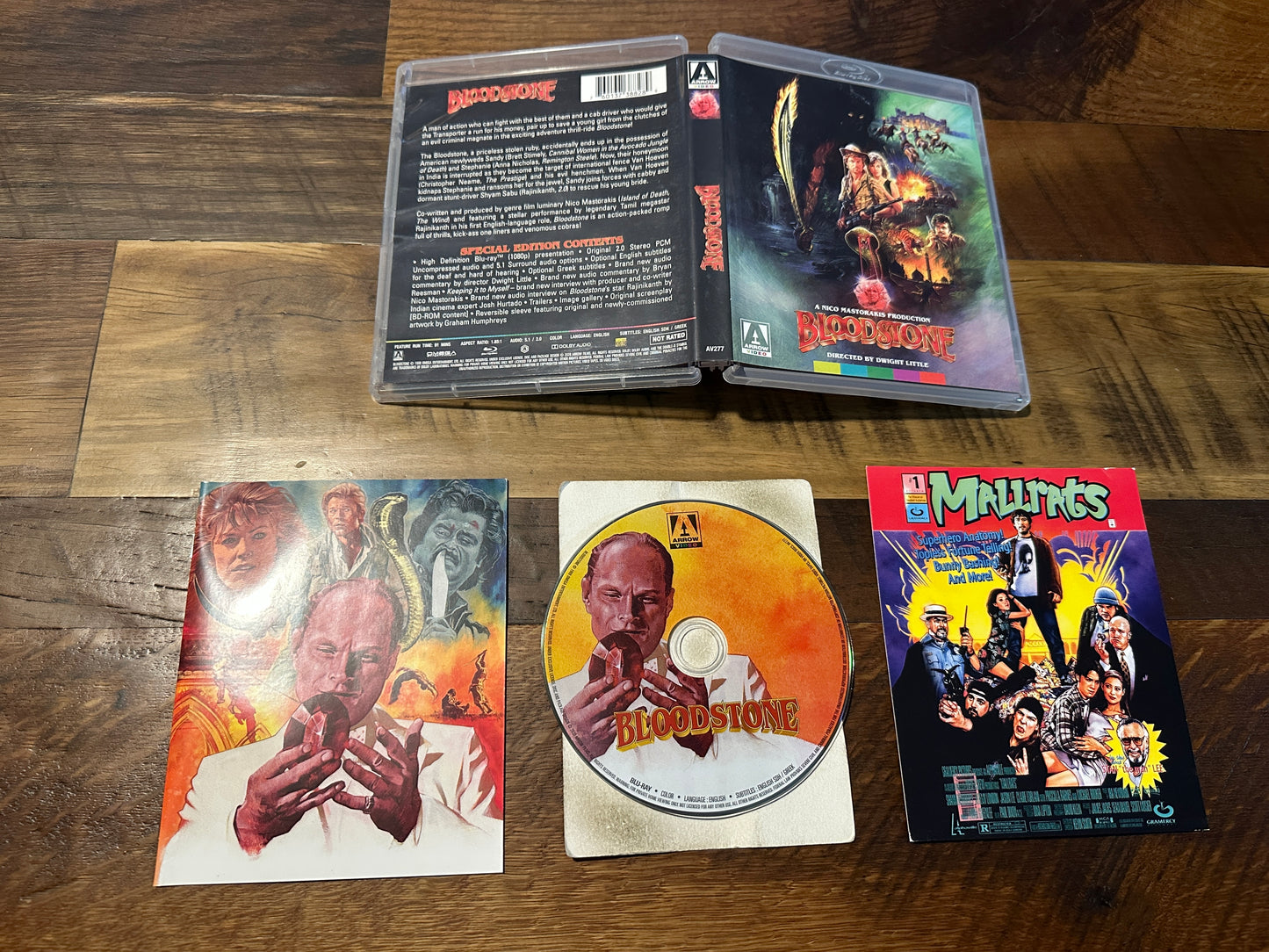 Bloodstone (Blu ray, Arrow Video, Booklet, Special Edition, US Release)