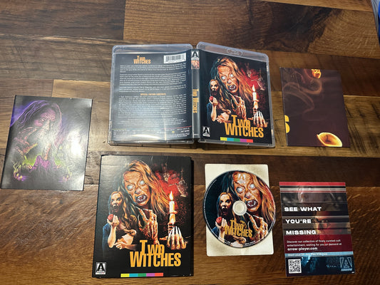 Two Witches (Blu ray, Arrow Video, Slipcover, Booklet & Poster, Special Ed)