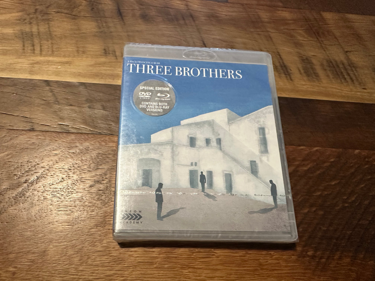 Three Brothers Blu ray/DVD-Arrow Academy-Special Edition-NEW/Sealed