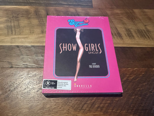 Show Girl Blu ray-Umbrella Entertainment-Slipcover-Uncut-Region B-NEW-