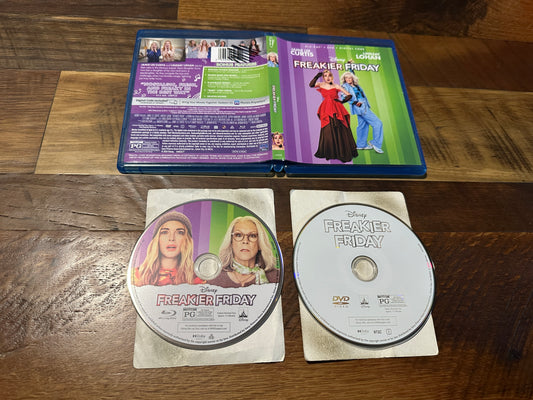 Freakier Friday (Blu ray/DVD, Disney, Lindsay Lohan, No Digital)