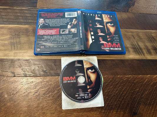 8MM (Blu ray, Scream Factory, Nicolas Cage Classic, Widescreen)