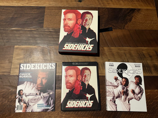 Sidekicks 4 K Ultra HD-Vinegar Syndrome-Slipcover-Booklet-NEW