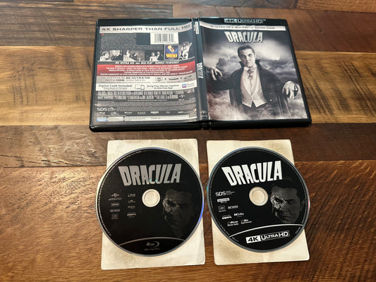 Dracula 4K Ultra HD/Blu ray-Universal-30’s Horror Classic-No Digital