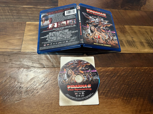 Piranha II The Spawning (Blu ray, Scream Factory, Scream Factory, 80’s Horror)