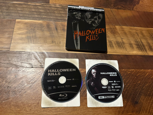 Halloween Kills 4 K Ultra HD/Blu ray-Limited Edition-Steelbook-No Digital