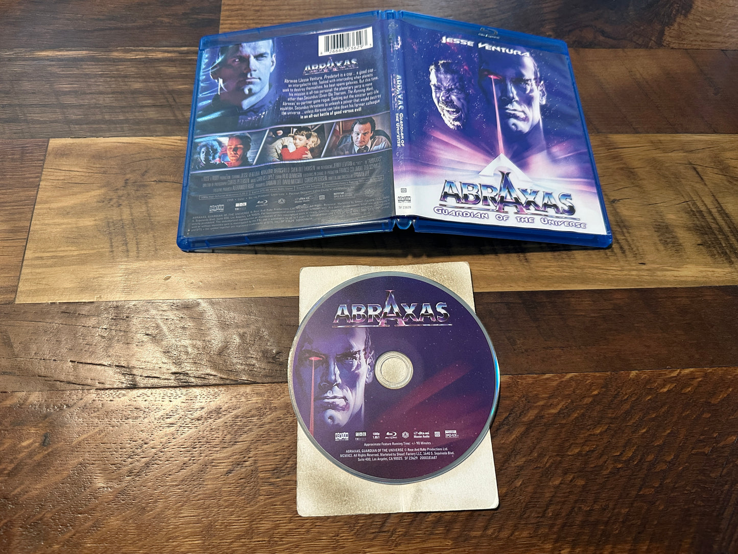 Abraxas Guardian of the Universe (Blu ray, Scream Factory, 90’s Classic)