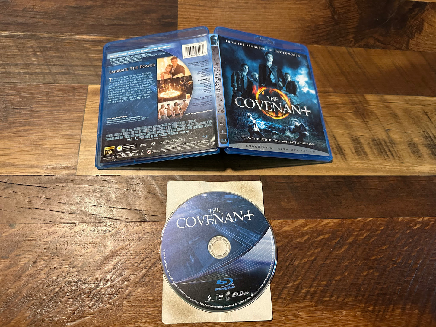 The Covenant Blu ray-Sony Pictures-2007 Classic-Widescreen-