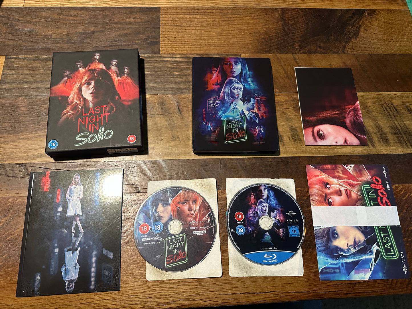 Last Night In Soho (4K Ultra HD, Limited Collector’s Ed 2500 Made, 2 Disc, Boxset)