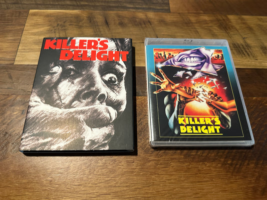 Killer’s Delight Blu ray-Vinegar Syndrome-Slipcover-70’s Horror-NEW