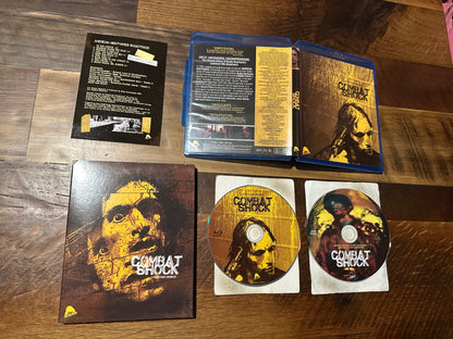 Combat Shock (Blu ray, Severin, Signed Slipcover, 2000 Made, OOP)