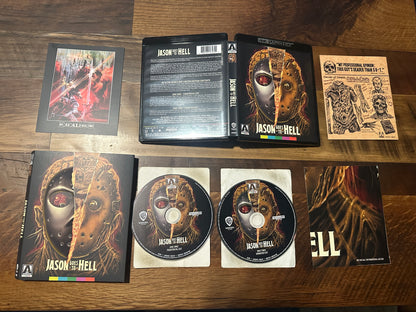 Jason Goes To Hell 4K Ultra HD-Arrow Video-Slipcover-Booklet & Poster-