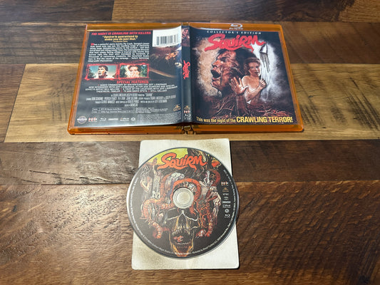 Squirm (Blu ray, Scream Factory, 70’s Worm Horror, Collector’s Edition)
