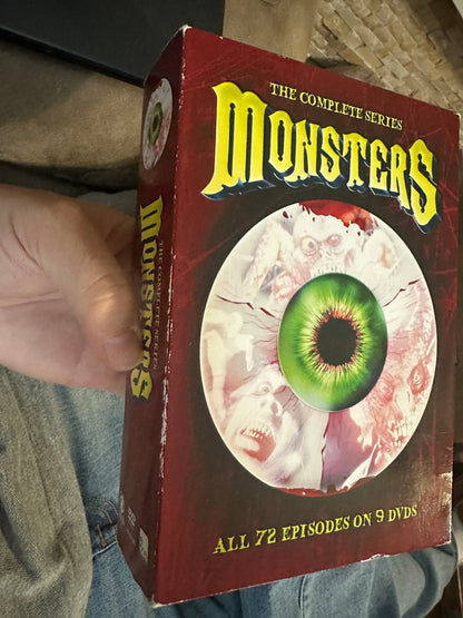 Monsters The Complete Series DVD-All 73 Episodes-9 DVD’s-Boxset