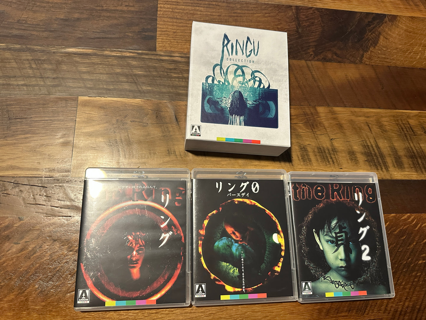 Ringu Collection (Blu ray, Arrow Video, US Release, Special Ed, 3 Movies)