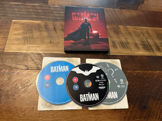 The Batman 4K Ultra HD/Blu ray*Import*DC*Steelbook*3 Disc*No Digital