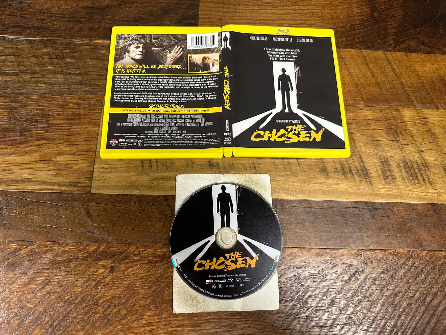 The Chosen (Blu ray, Scream Factory, 70’s Horror Classic, Widescreen)