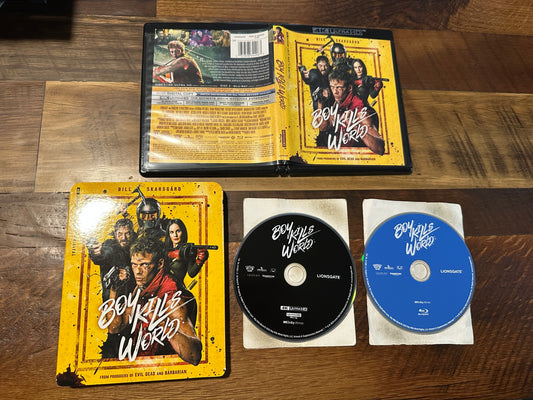 Boy Kills World (4K Ultra HD/Blu ray, Lionsgate, 2024 Classic, No Digital)