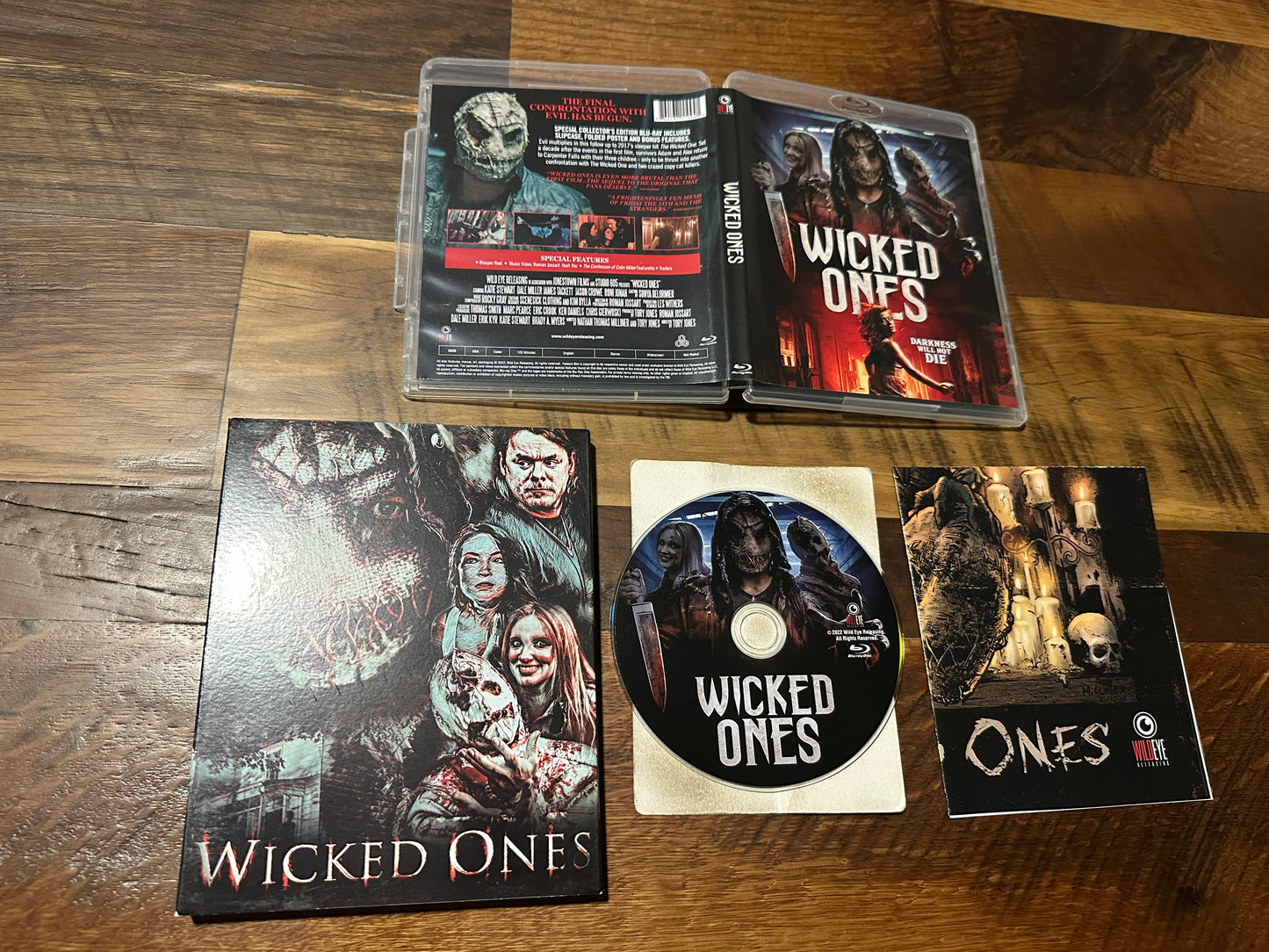 Wicked Ones (Blu ray, Wild Eye Releasing, Slipcover, 2020 Obscure Horror)