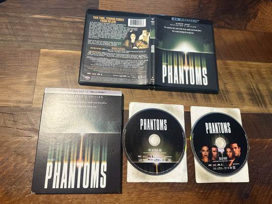Phantoms 4K Ultra HD/Blu ray-Scream Factory-Slipcover-Collector’s Ed
